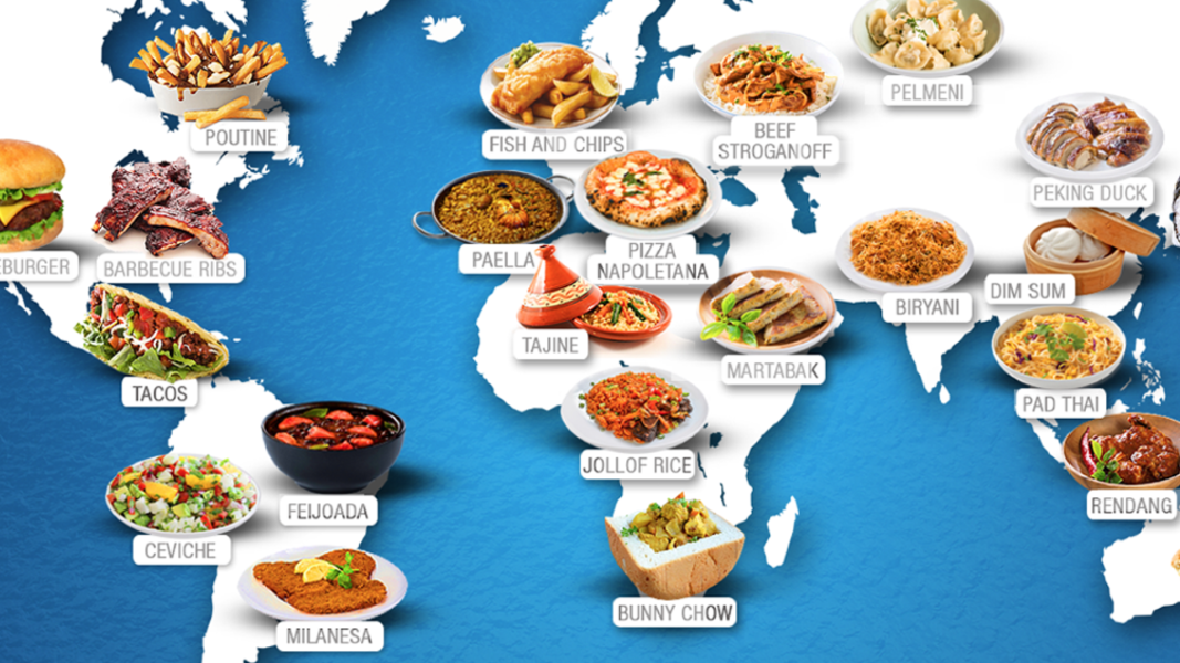 FOOD FROM AROUND THE WORLD: LET'S EXPLORE GLOBAL CUISINES